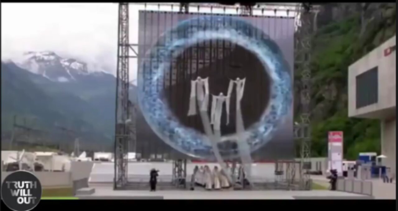 Gotthard Tunnel Opening Ceremony Explained- CERN- (Switzerland) - Satanic Illuminati Ritual