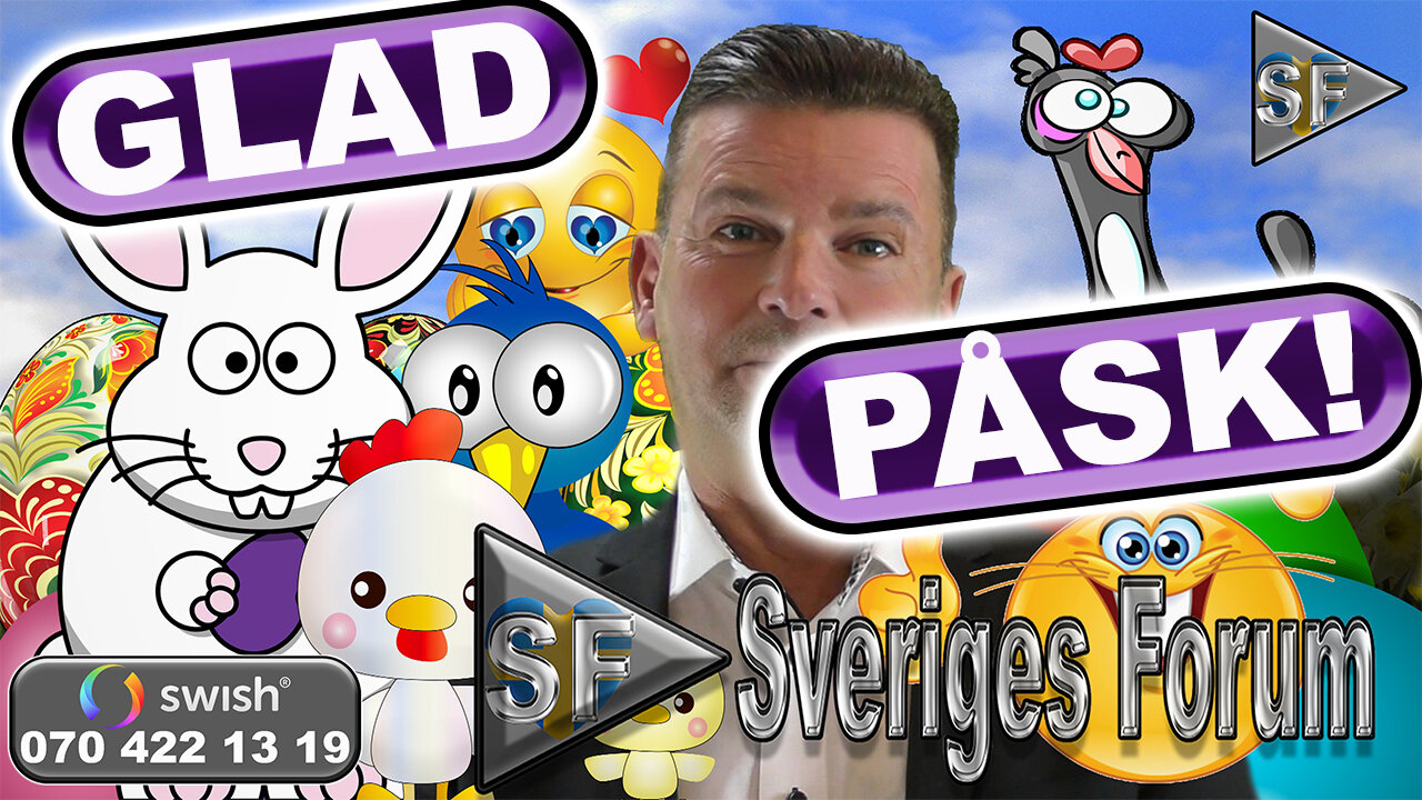 GLAD PÅSK! - Önskar jag Er - ALLA ni mina KÄRA och ÄLSKADE tittare, FÖLJARE och PRENUMERANTER