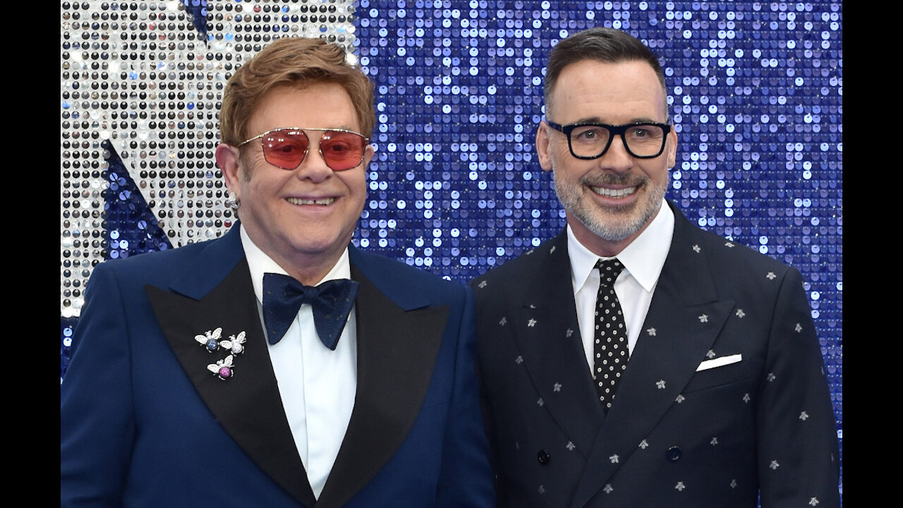 Sir Elton John has spent 'every single day' with family amid pandemic