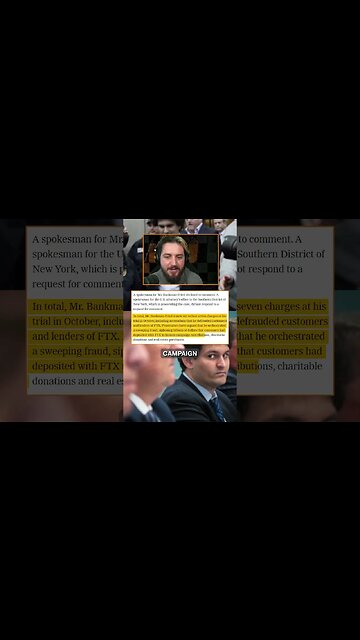 Prosecutors DROP CHARGES against Sam Bankman Fried #bitcoin #crypto #shorts