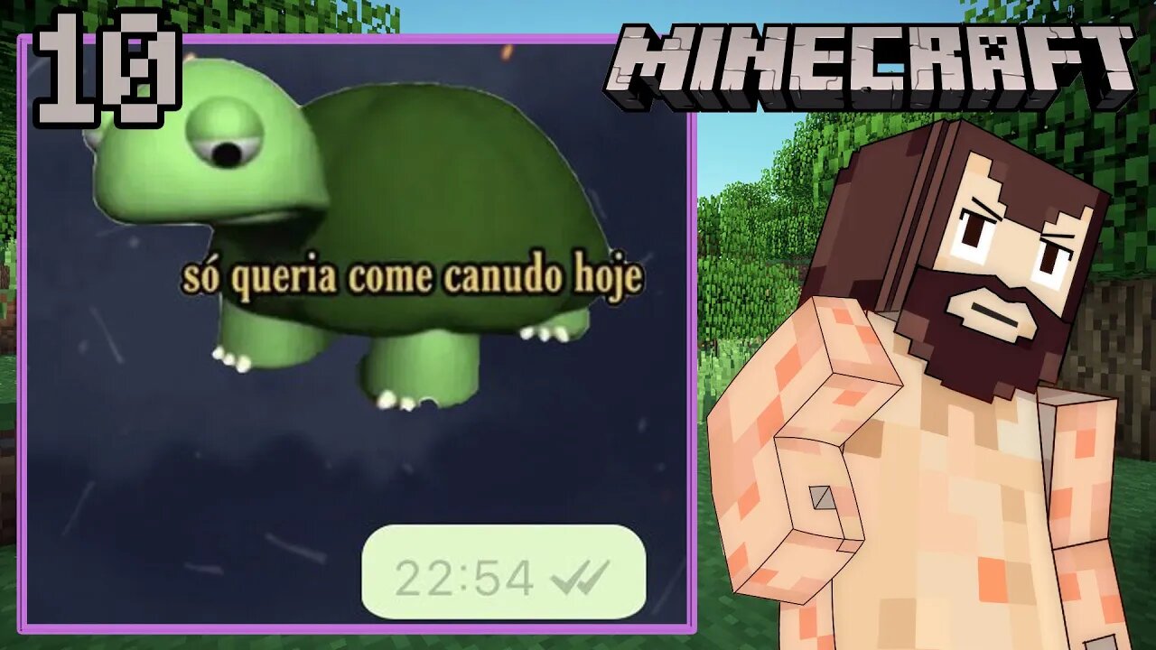 JOGA CANUDO - Minecraft #10