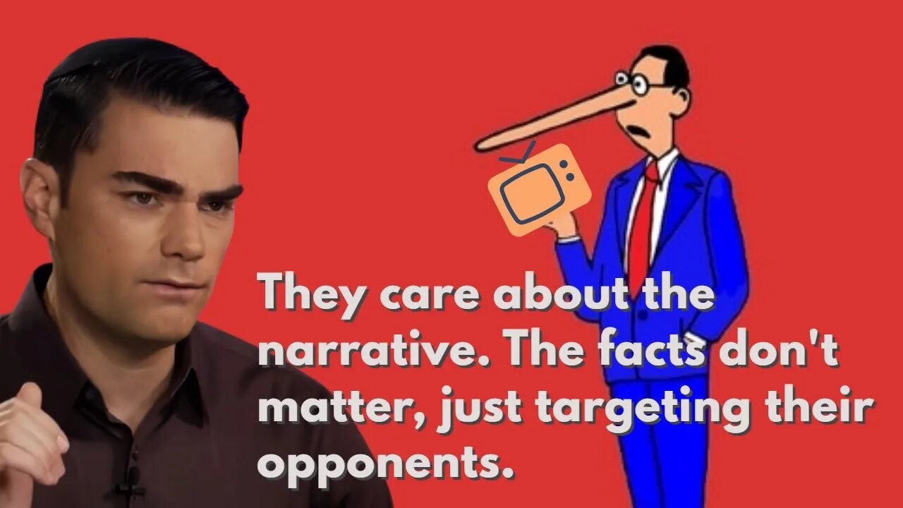 Ben Shapiro, The Media Said It Was The Right's Fault That A Deranged Person Committed An Act Of Evil