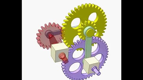 2094 Gear and linkage mechanism 11c