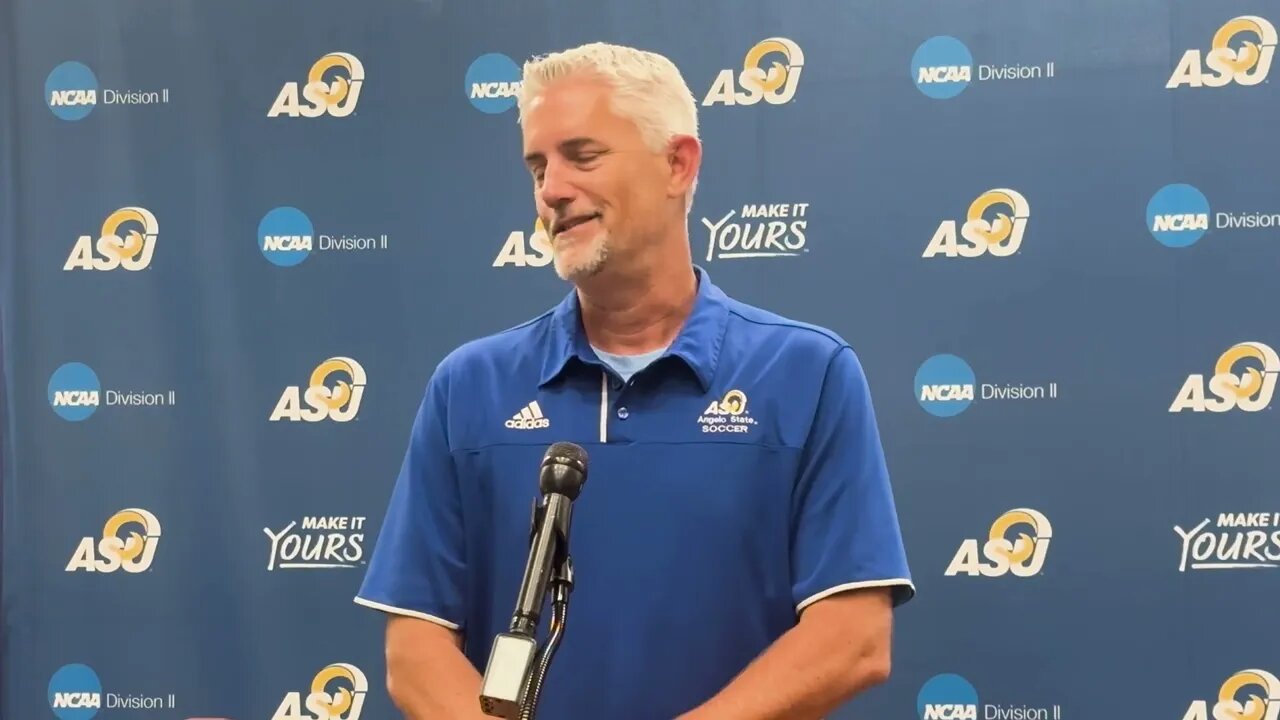 Angelo State Soccer Head Coach Travis McCorkle on Upcoming Season