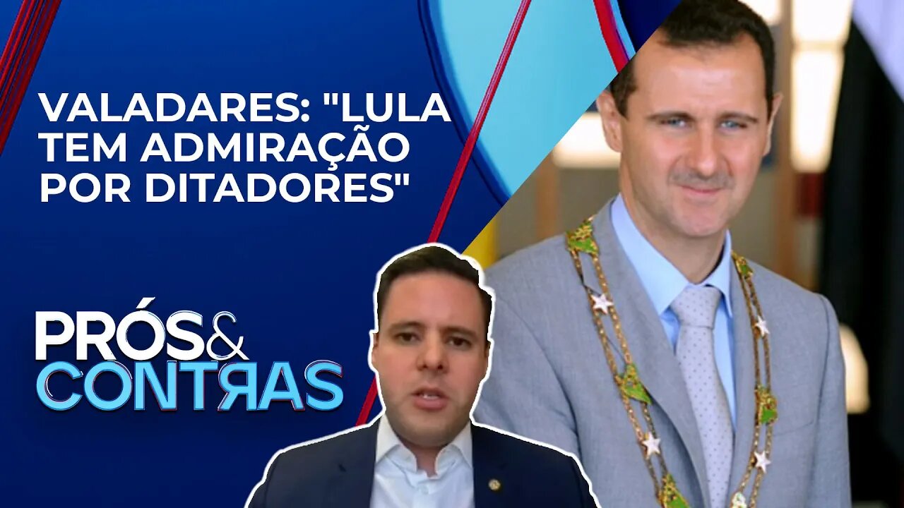 Deputado analisa relação de lula com ditadores pelo mundo | PRÓS E CONTRAS