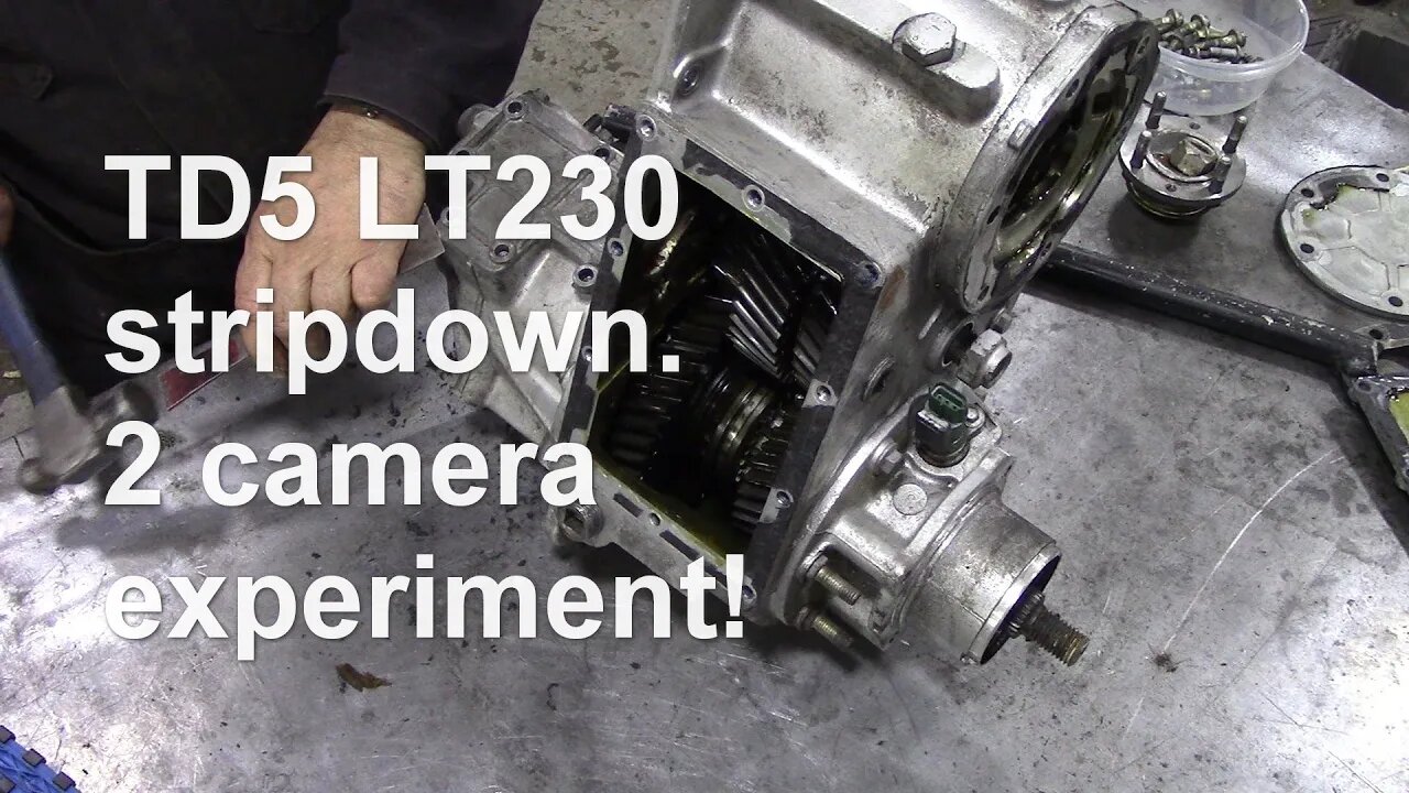 2 camera test! Stripping a TD5 LT230 1.41 ratio