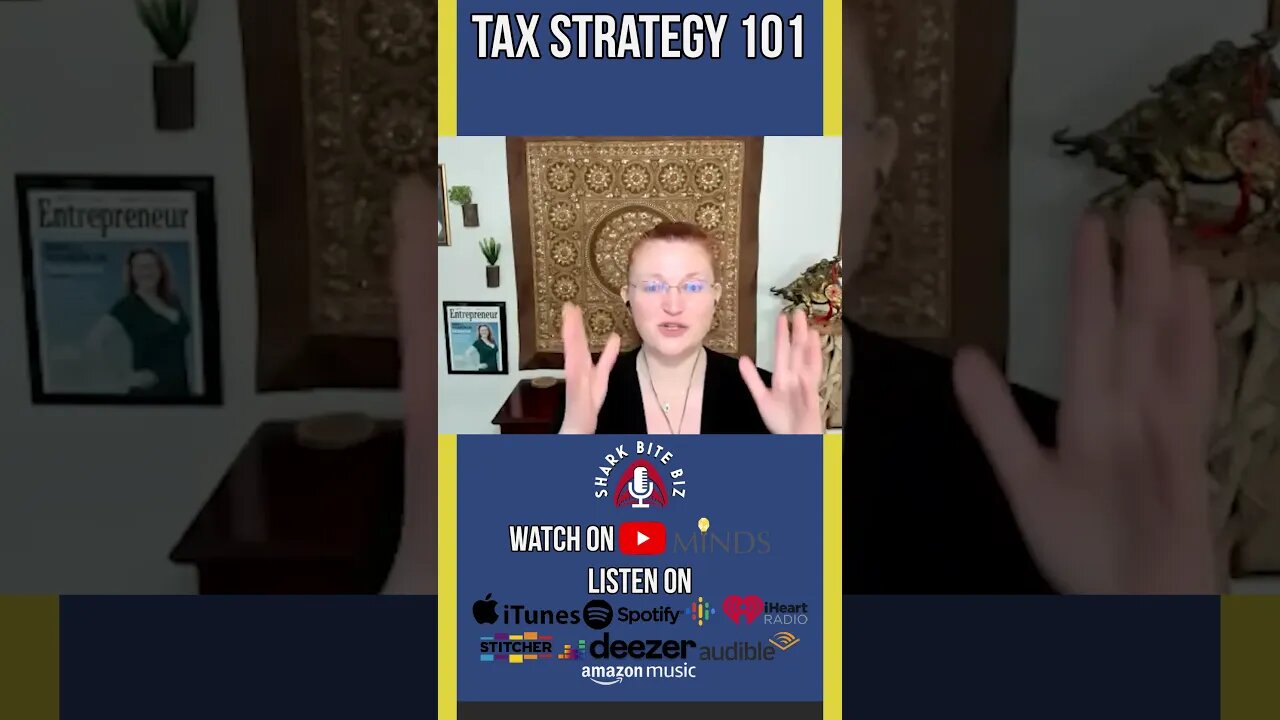 Tax Strategy 101 with Shauna the Tax Goddess on #SharkBiteBiz