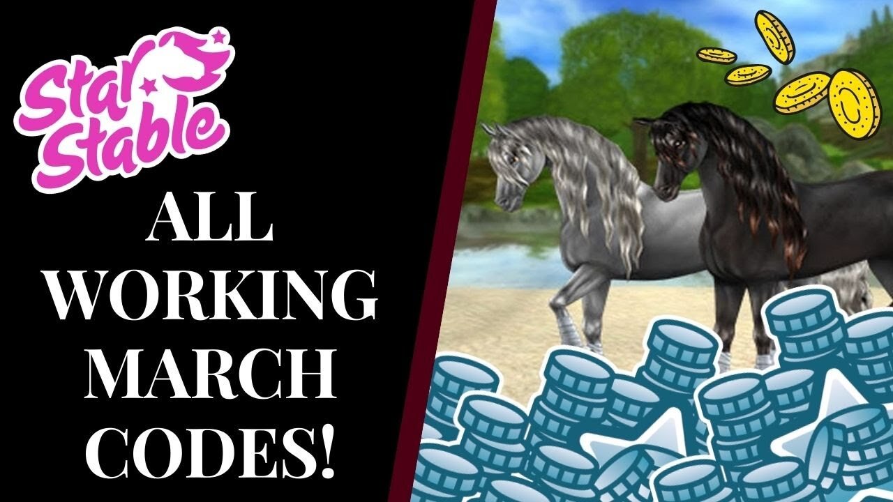 Star Stable ALL WORKING MARCH REDEEM CODES! 2021 Star Stable Quinn Ponylord