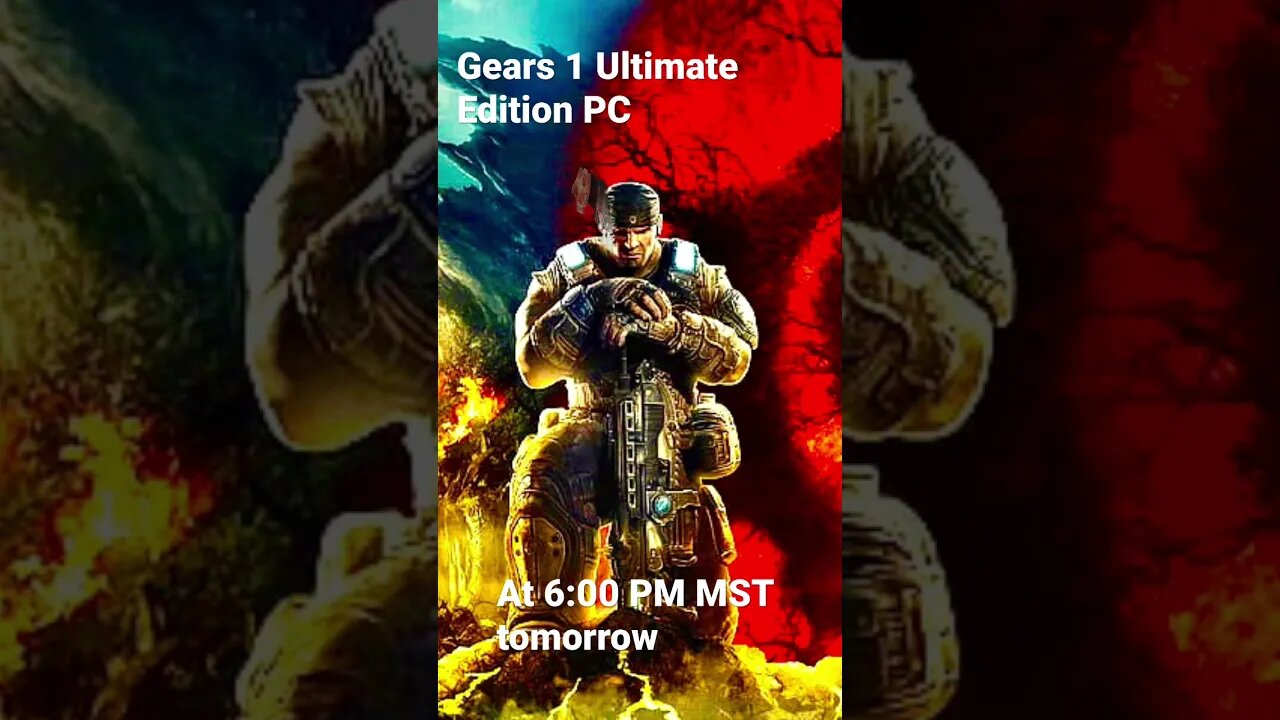 Gears Of War Ultimate PC is happening tomorrow night #supportdoomslayer2042