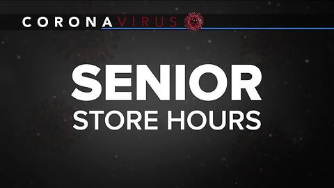 Here are the stores currently offering seniors-only hours across Colorado