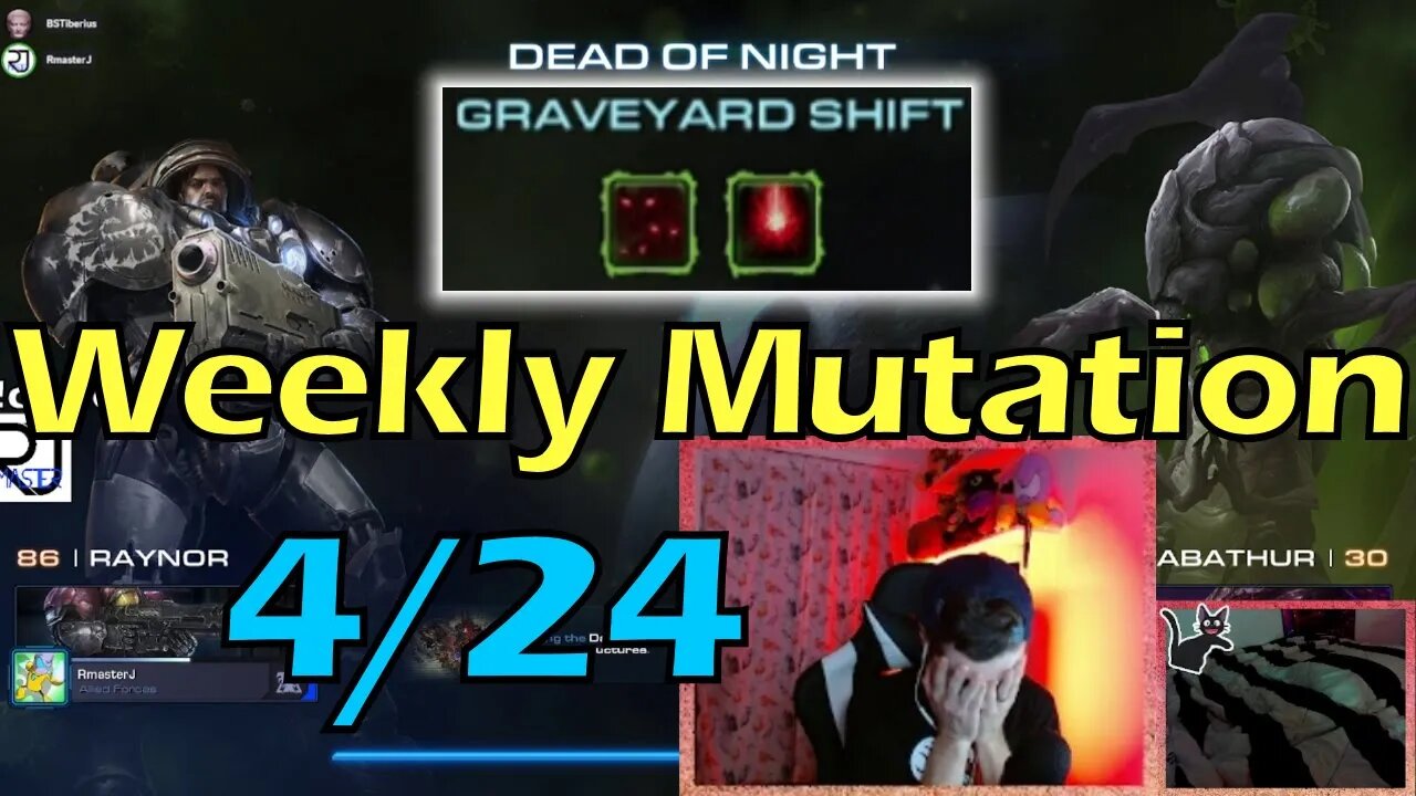 Graveyard Shift - Starcraft 2 CO-OP Weekly Mutation w/o 4/24/23