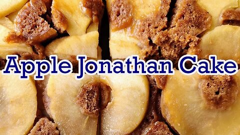 Apple Jonathan Cake