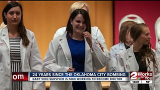 Baby who survived OKC Bombing working to become doctor