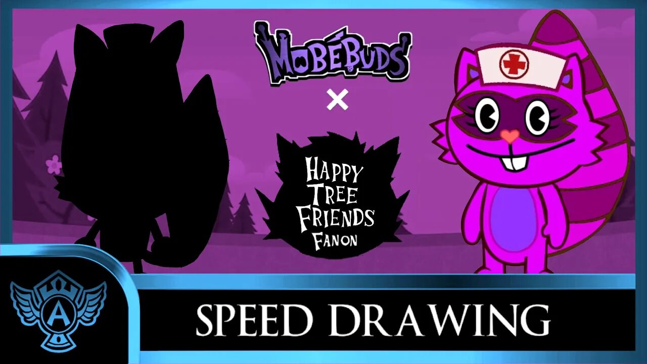 Speed Drawing: Happy Tree Friends Fanon - Nursery | Mobebuds Style