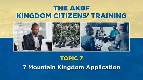 The 7 Mountain Kingdom Application - By Mr. Joshua Mugabi | 21st August 2023