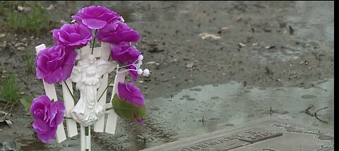 Families say Avon cemetery conditions still appalling, graves submerged in water