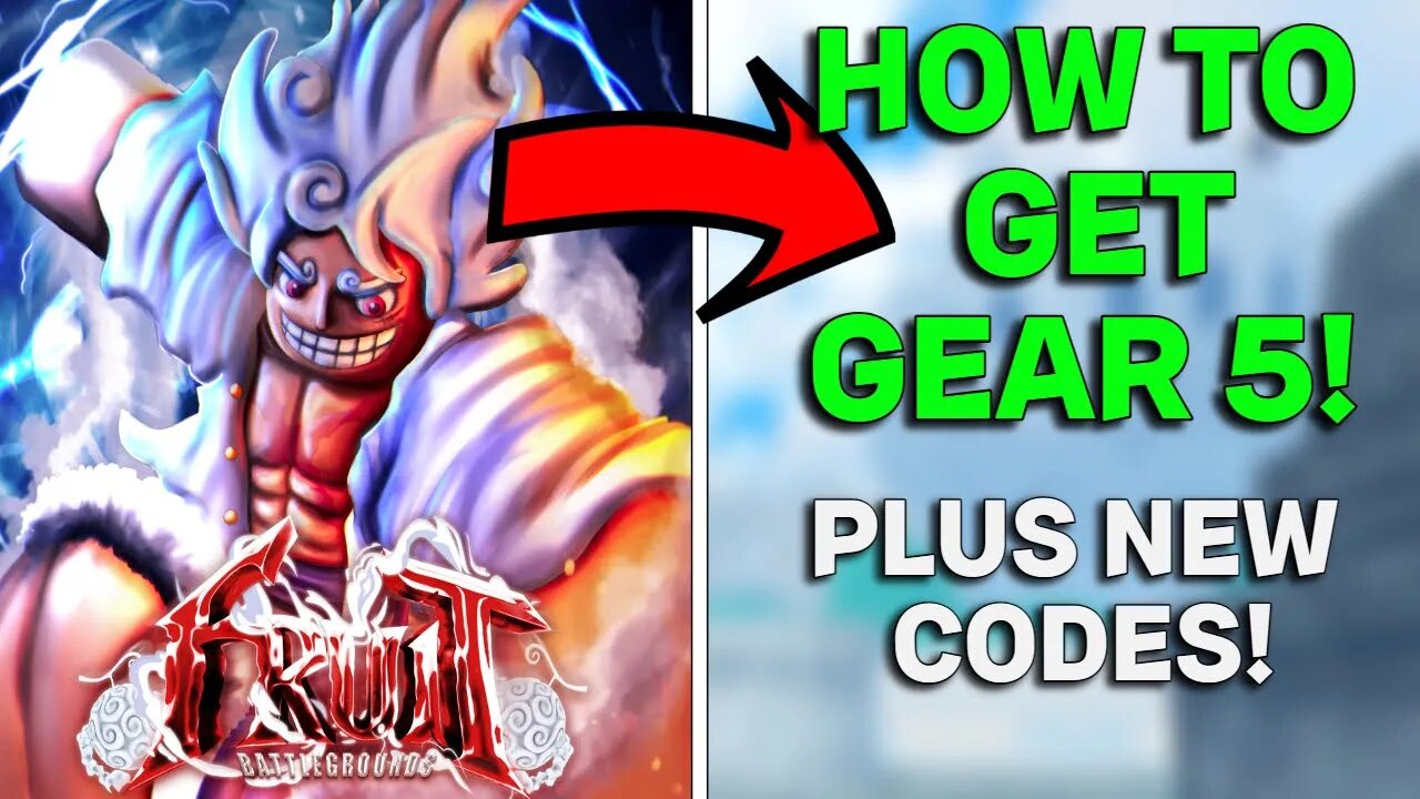 How To Get GEAR 5 On Fruit Battlegrounds And ALL THE New Codes!