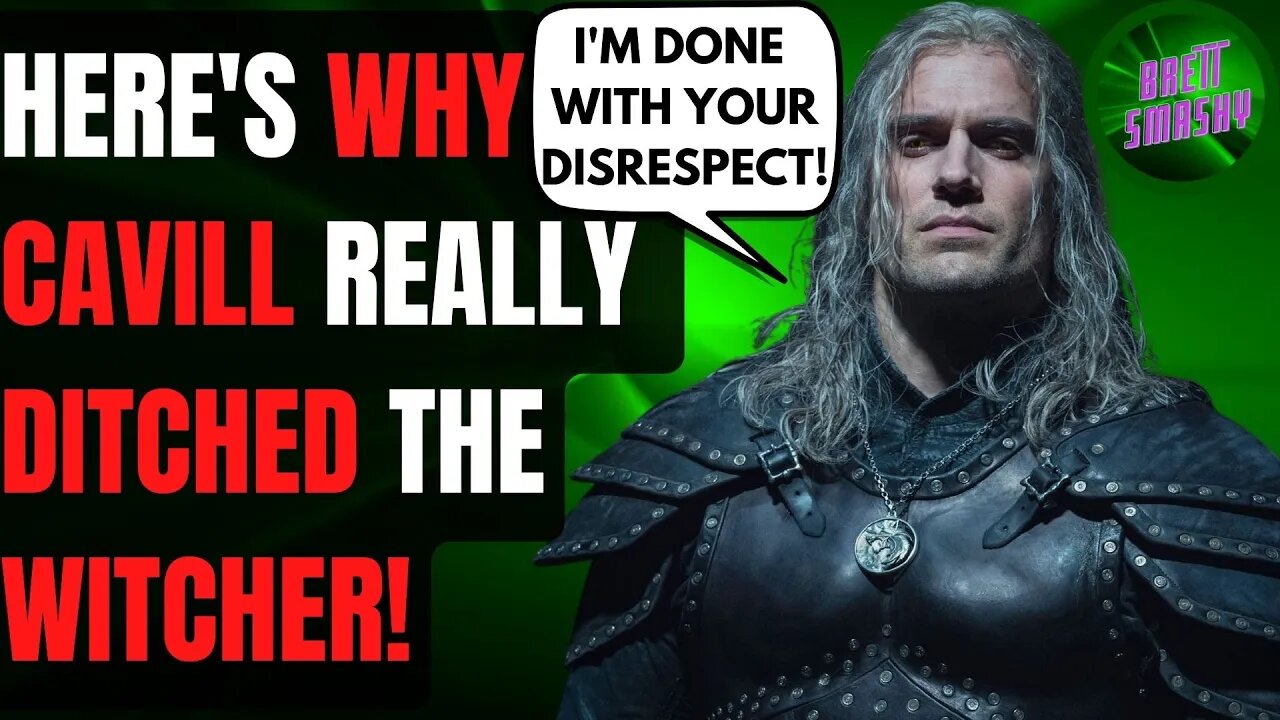 Here's Why Cavill REALLY Left The Witcher! $$$, Time or Honor?