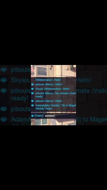 I thought Sombra was after my Widow