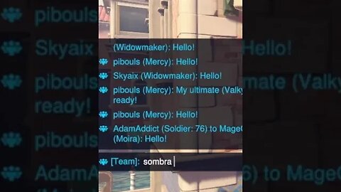 I thought Sombra was after my Widow