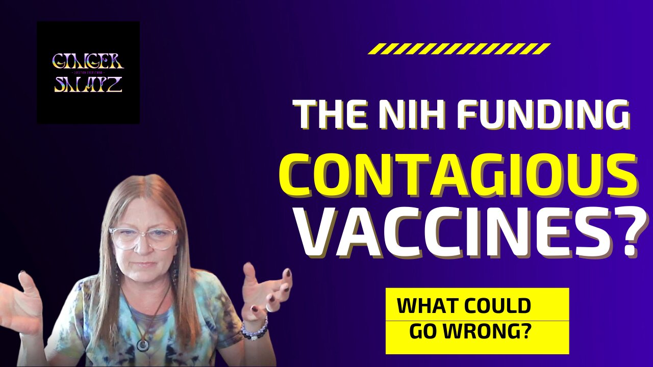 Is The NIH Funding The Creation of "Contagious Vaccines" ... and Should They?