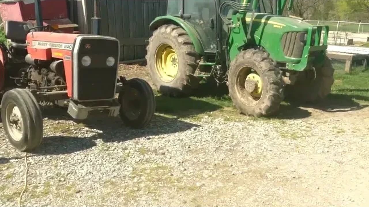 Tractor maintenance day