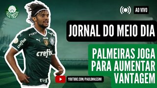 JORNAL DO MEIO-DIA - AO VIVO! INFORMAÇÕES DE PALMEIRAS X CORITIBA