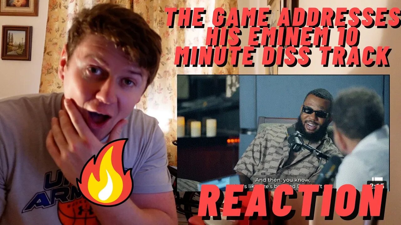 THE GAME ADDRESSES HIS EMINEM 10 MINUTE DISS TRACK!! ((IRISH MAN REACTION!!))