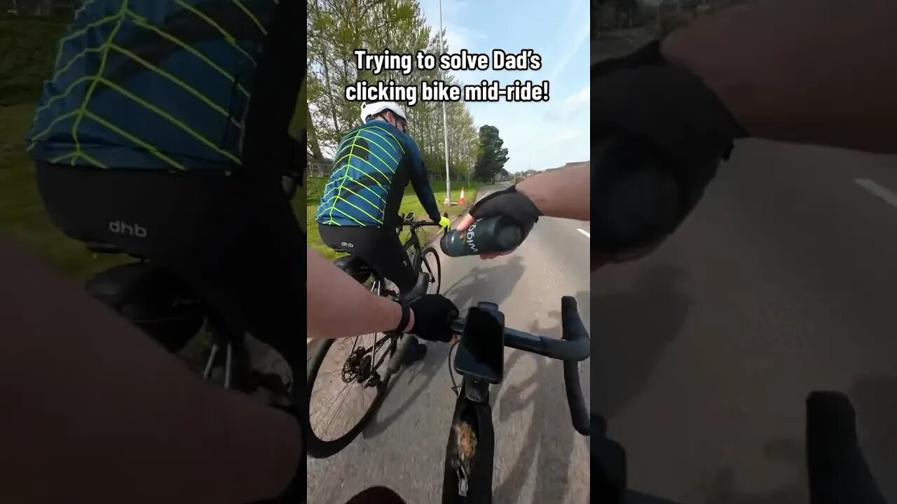 How to Fix a Clicking Bike Mid Ride #FAIL #Shorts #Cycling