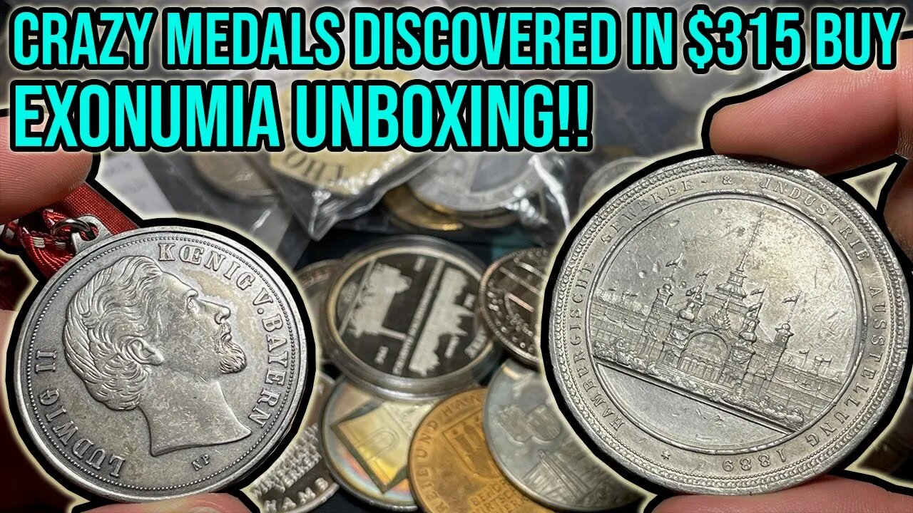 CRAZY FINDS (Silver, Early 1800s, Wartime) In $315 Rare Medals, Exonumia, & Tokens I Bought Online