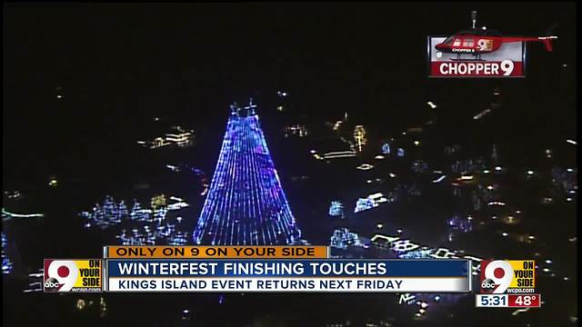 Kings Island getting Winterfest ready for big return