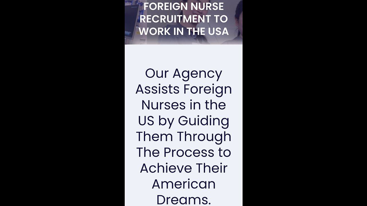 THEY HATE AMERICAN NURSES