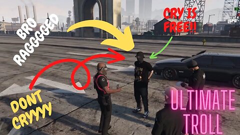 Ultimate GTA Admin Trolling!!! Dont Cry!! #gta5 #fivem