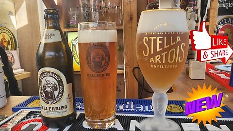 Perfectdraft Pro Stella Unfiltered 5.0% ABV Vs Franziskaner Keller 5.5% ABV