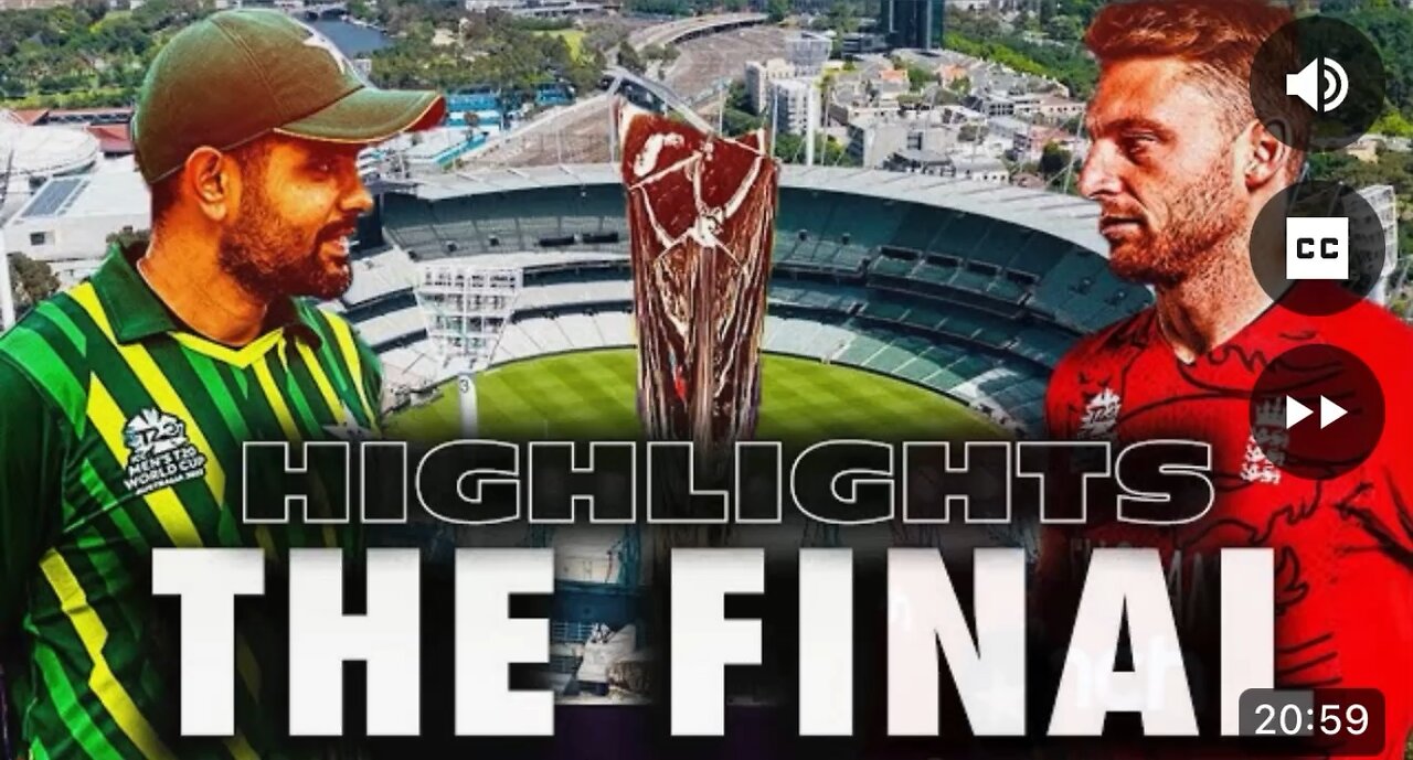 Highlights Pak vs England t20 Workd Cup Final 2022.