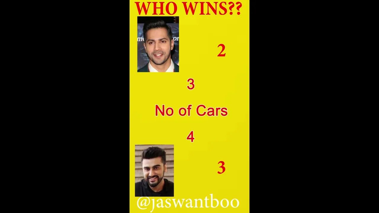 Varun Dhawan VS Arjun Kapoor Comparison by Statistics | Who is Better ? #bollywood #shorts #kapoor