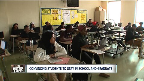 Cleveland school helping teens manage stress, personal problems while pushing them to graduate