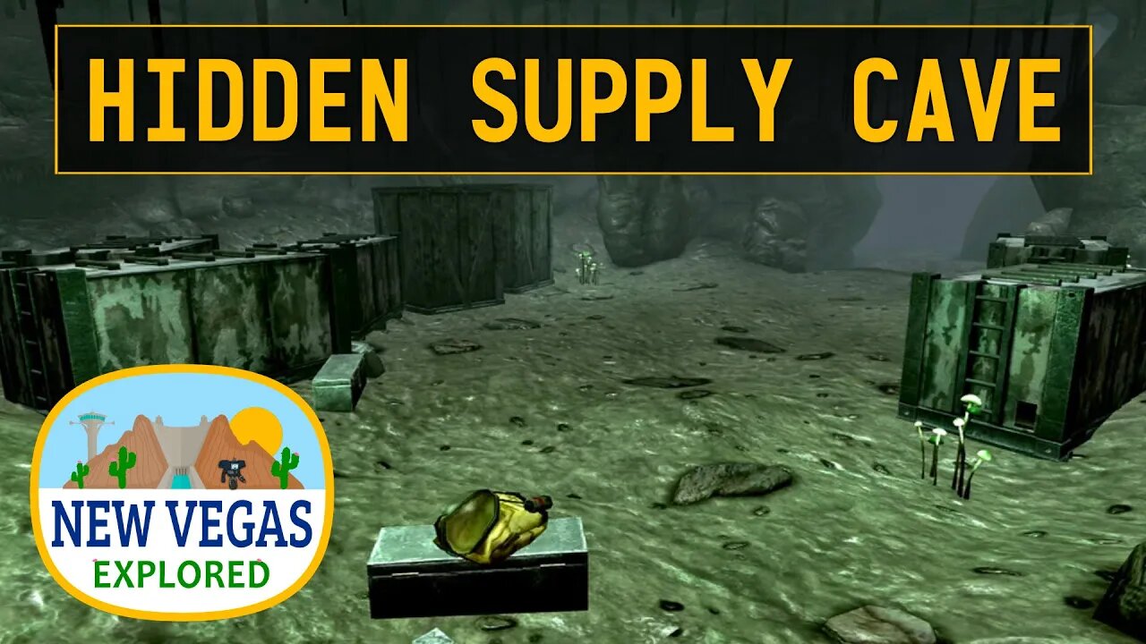 Fallout New Vegas | Hidden Supply Cave Explored