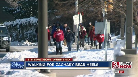 Walking for Zachary Bear Heels