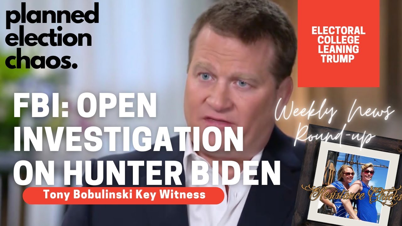 FBI: Open Investigation On Hunter Biden & Associates; Electoral College Leaning Trump 10/30/2020