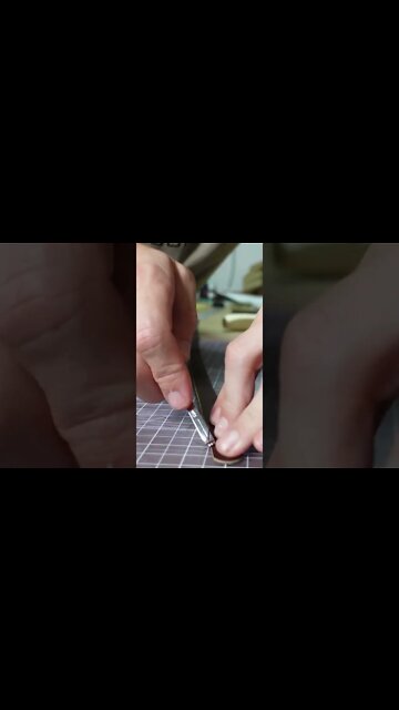 Making a Leather Bag With a Zipper