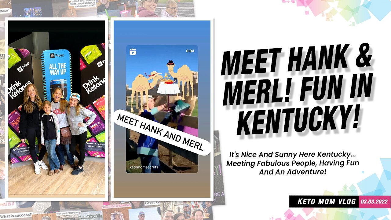 Meet Hank And Merl! Fun & Adventure In Kentucky! | Keto Mom Vlog