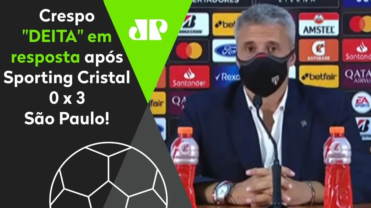 Os rivais têm que SE PREOCUPAR com o São Paulo? Crespo "DEITA" na resposta!