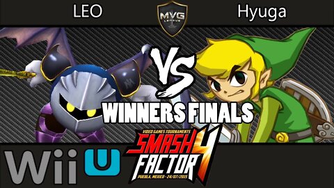 MK Leo vs Hyuga - Smash Factor 4 - Winners Finals - Smash Wii U