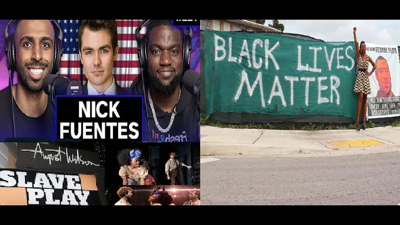 Pro-Black George Floyd Loving BLM Chick Lives Out Her Slave Play Fantasy with Nick Fuentes