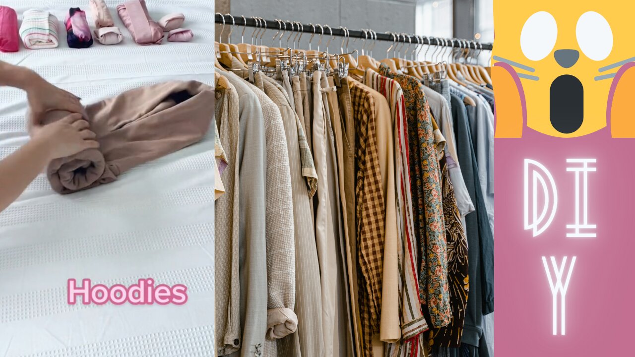 Clothing hacks u need to try now! [ Organising hacks ]