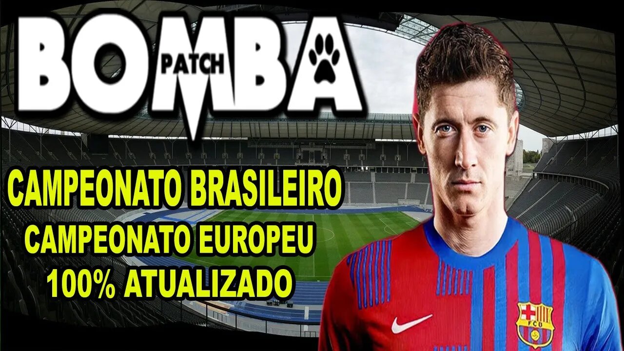 BOMBA PATCH 2022 (PS2) ATUALIZADO AGOSTO DOWNLOAD ISO GRÁTIS NARRAÇÃO LUIZ ROBERTO