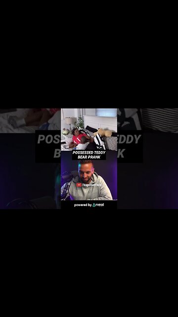Possessed teddy bear prank 🤣 #jesus #bible #holyspirit #christianity #god