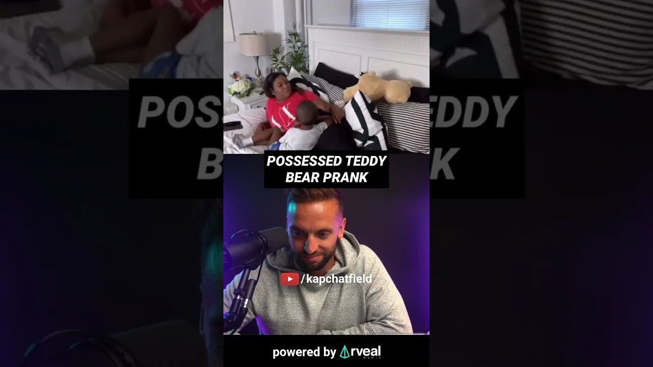 Possessed teddy bear prank 🤣 #jesus #bible #holyspirit #christianity #god