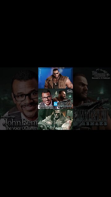 Voice of Barret Wallace from Final Fantasy VII Remake | John Bentley on becoming Barret Wallace